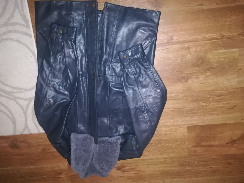 Мъжка кожена шуба