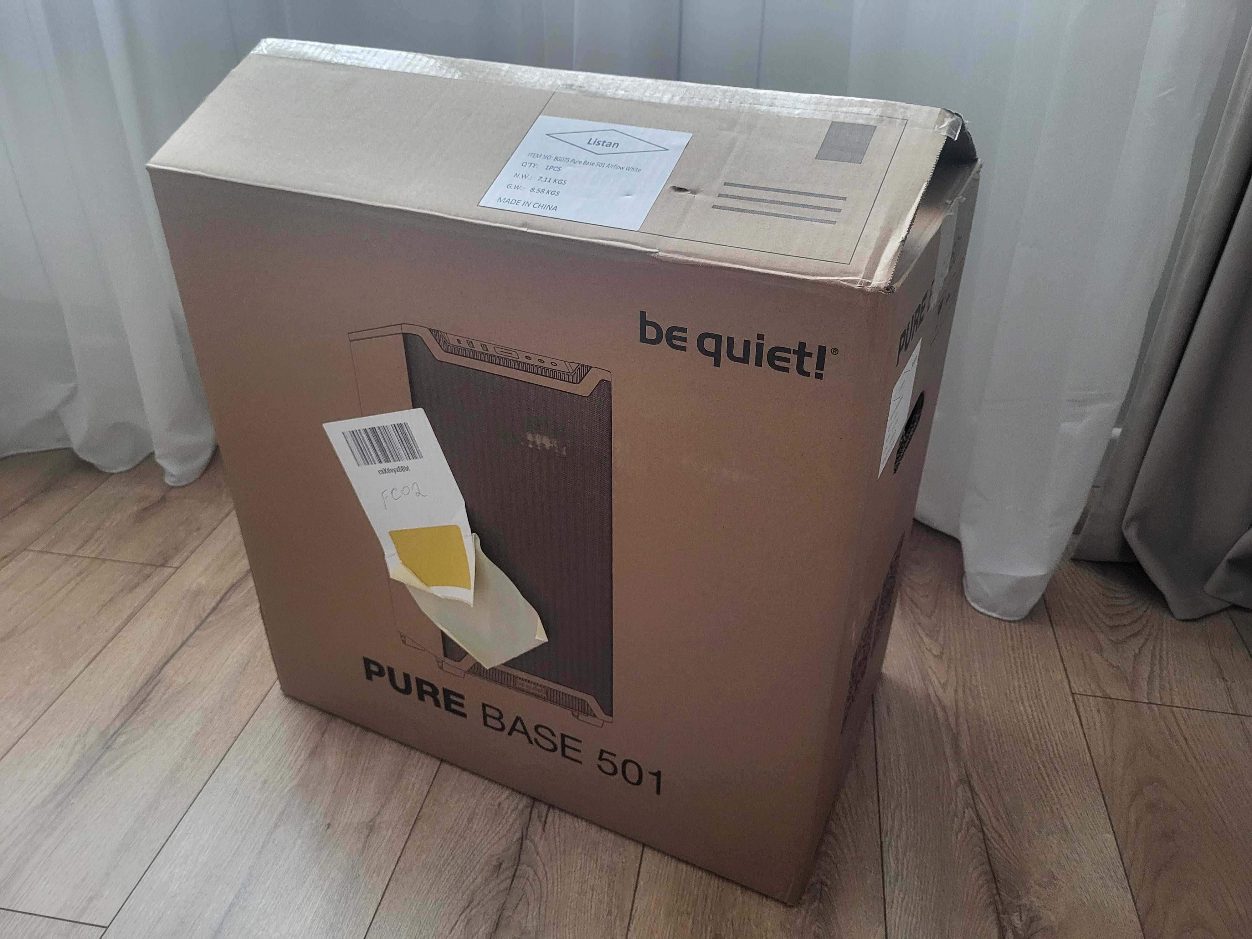 Carcasa PC be quiet! Pure Base 501 Airflow White - NOUA