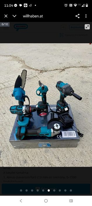 Set 5 scule profesionale