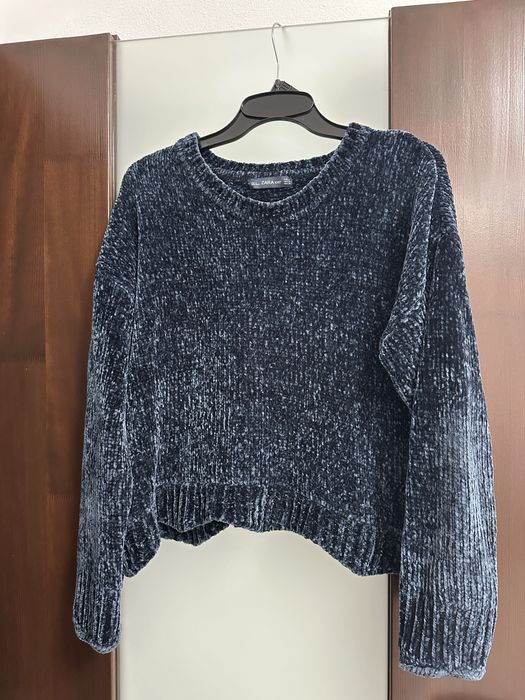 Pulover Zara bleumarin