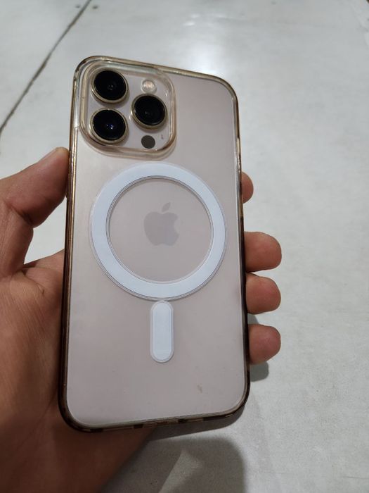 Iphone 13 pro  gold rang holati ideal
