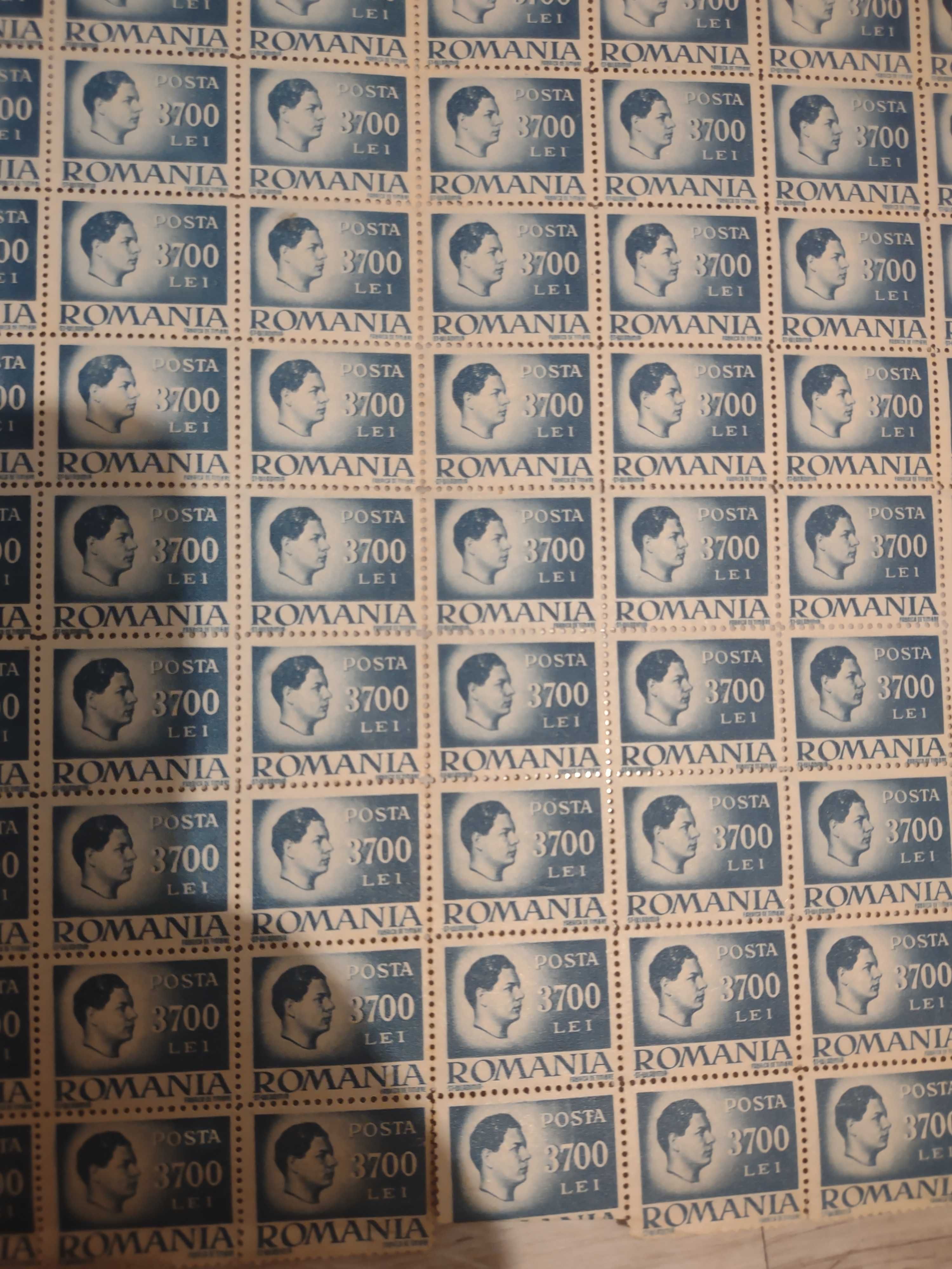 Vând colițe timbre neștampilate Regele Mihai
