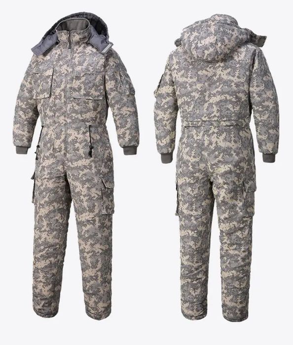 Комбинезон,одежда для зимней рыбалки и охоты,одежда