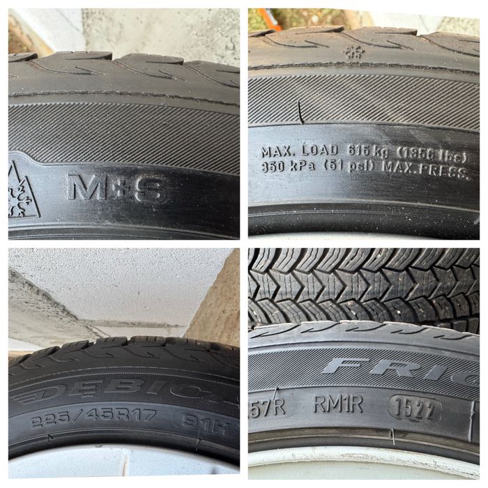 Anvelope iarna Debica 225/45 R17