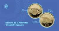 Moneda aur BNR 10 lei 2022 Istoria aurului Tezaurul de la Pietroasa