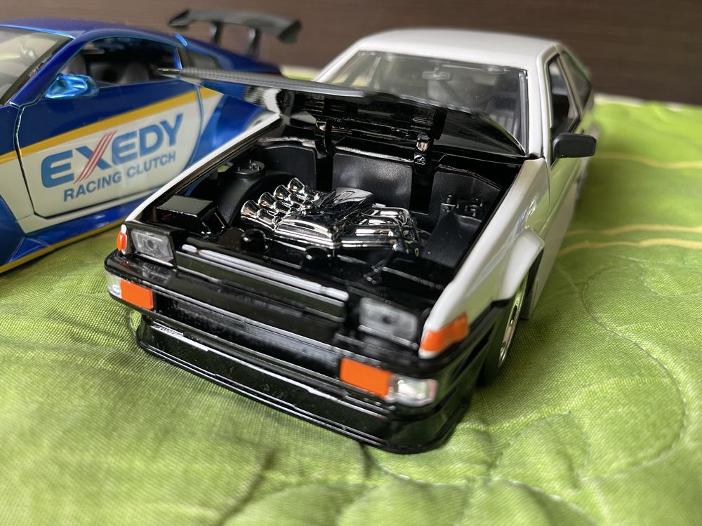 Мащабен модел Toyota AE86 Trueno 1:24 Jada Toys Бързи и Яростни