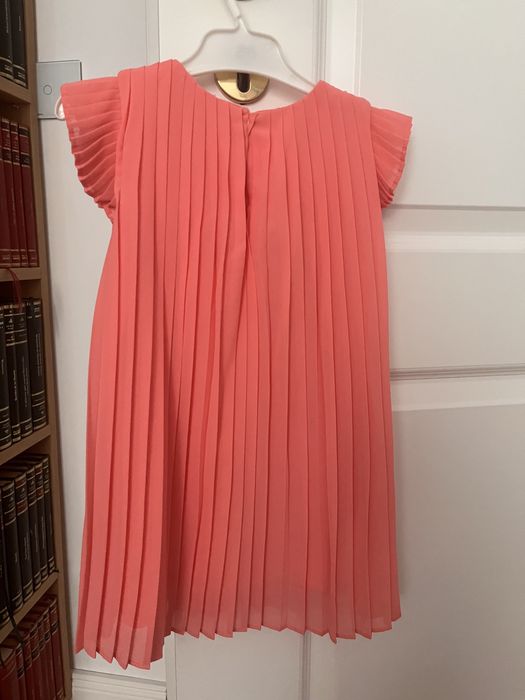 Vand rochie Mayoral noua roz coral portocalie 98 3 ani