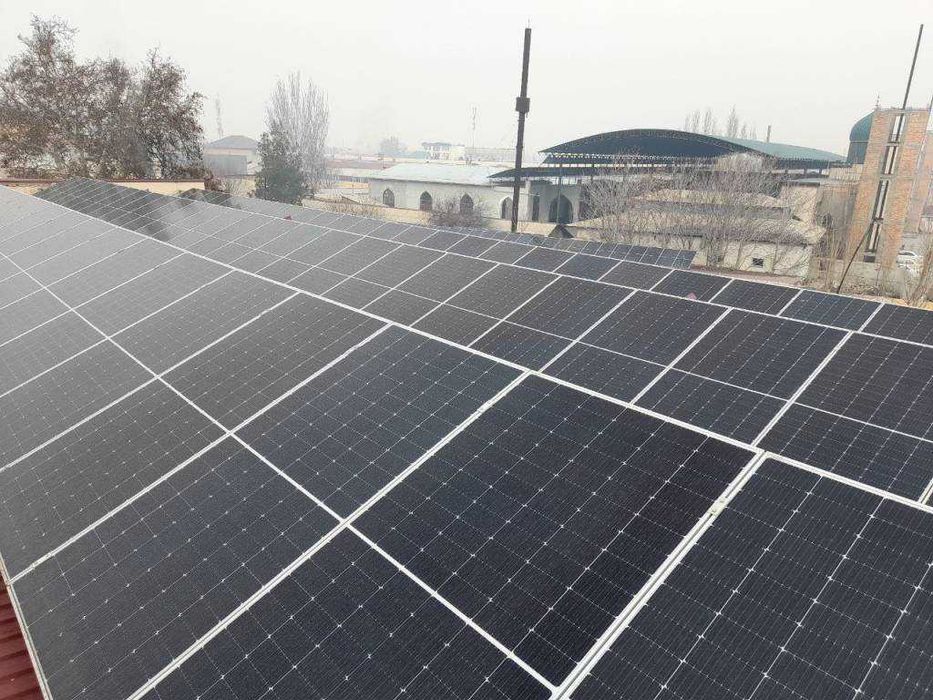 Quyosh panel oyiga 1500/3000 kvt ishlab chiqara oladi 25 yil kafolat