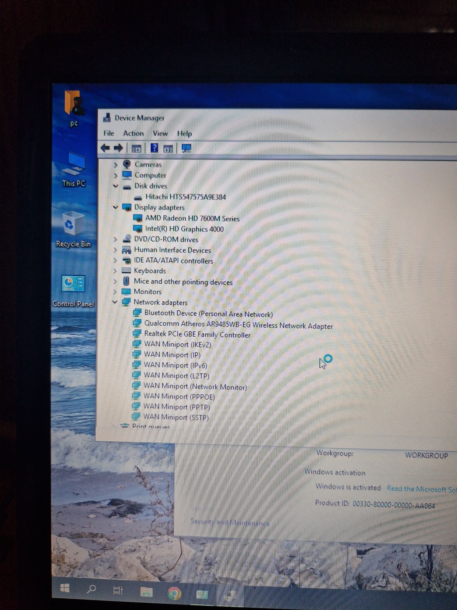 Laptop Samsung NP 350