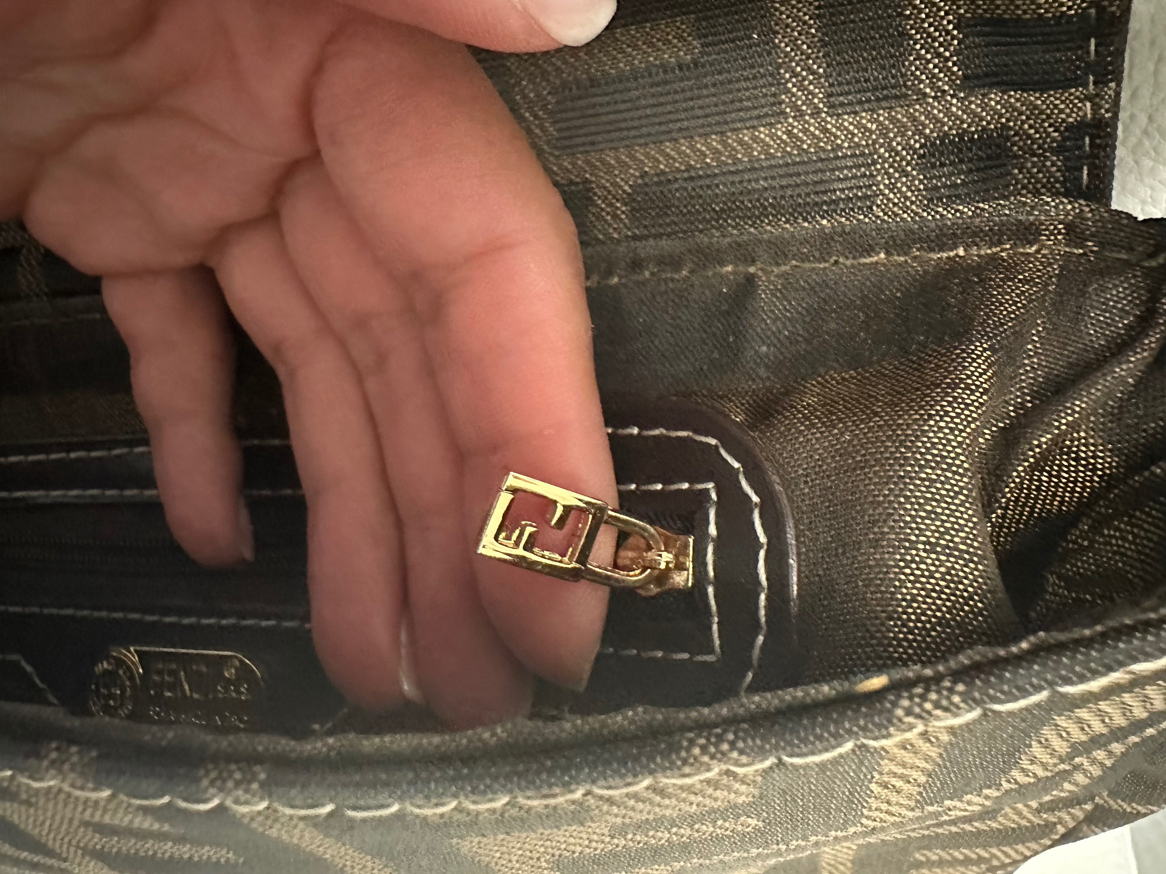 Fendi baguette cloth vintage чанта