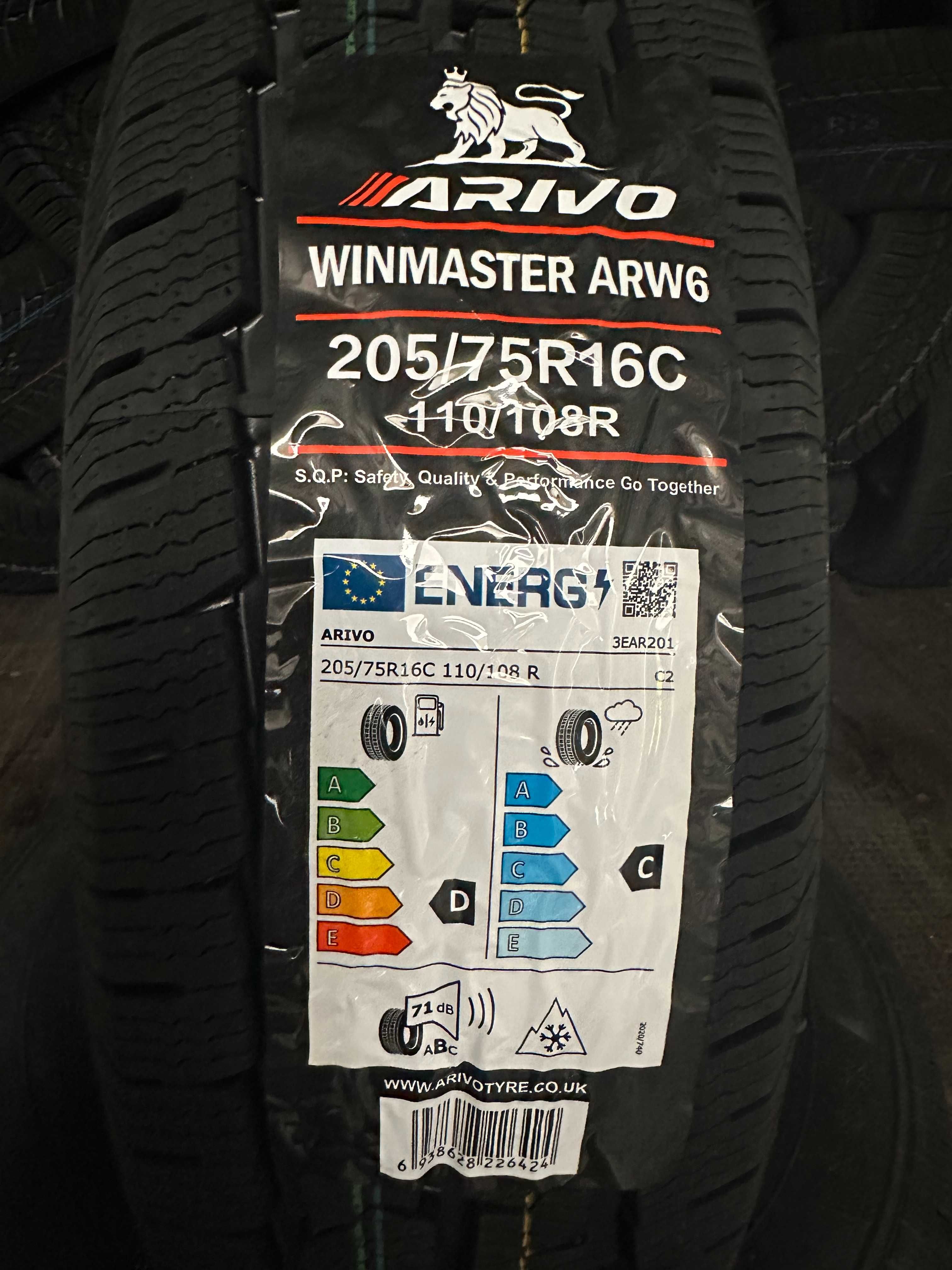 Нови Зимни Бусови Гуми Arivo Winmaster 205/75R16C 110/108R НОВ DOT