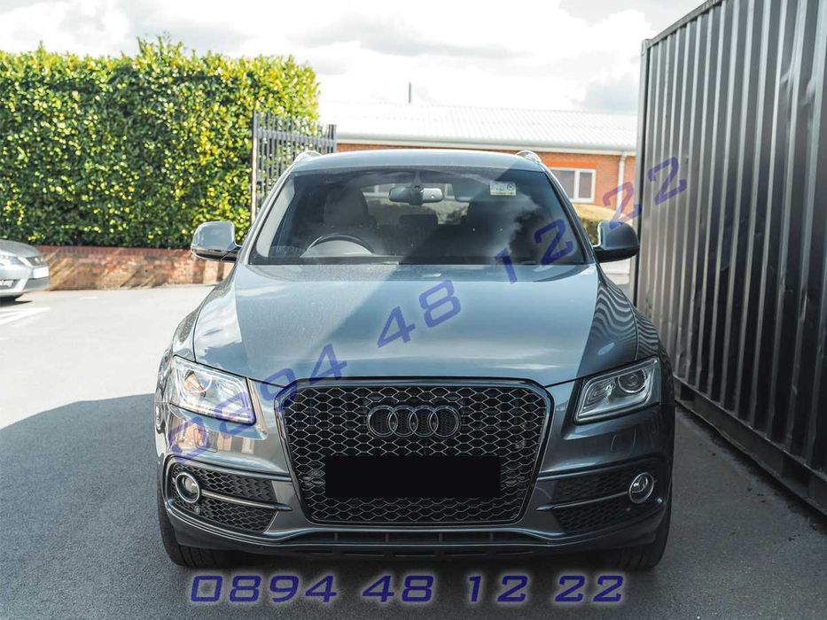 Тунинг Маска Предна Решетка Броня RSQ5 RS Решетки AUDI Q5 13-18 АУДИ