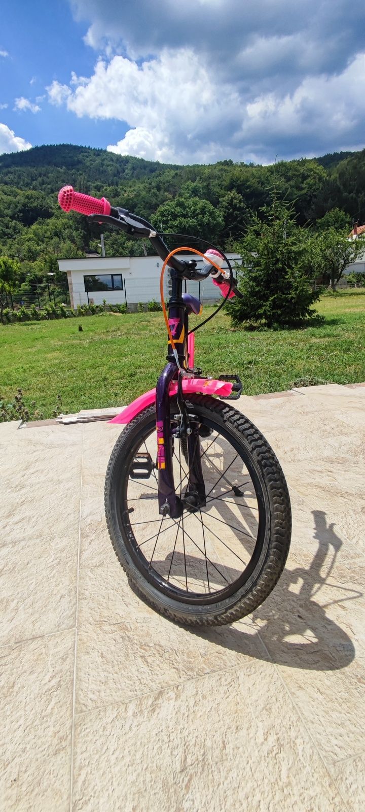 Детски велосипед DRAG RUSH 18", за момиче