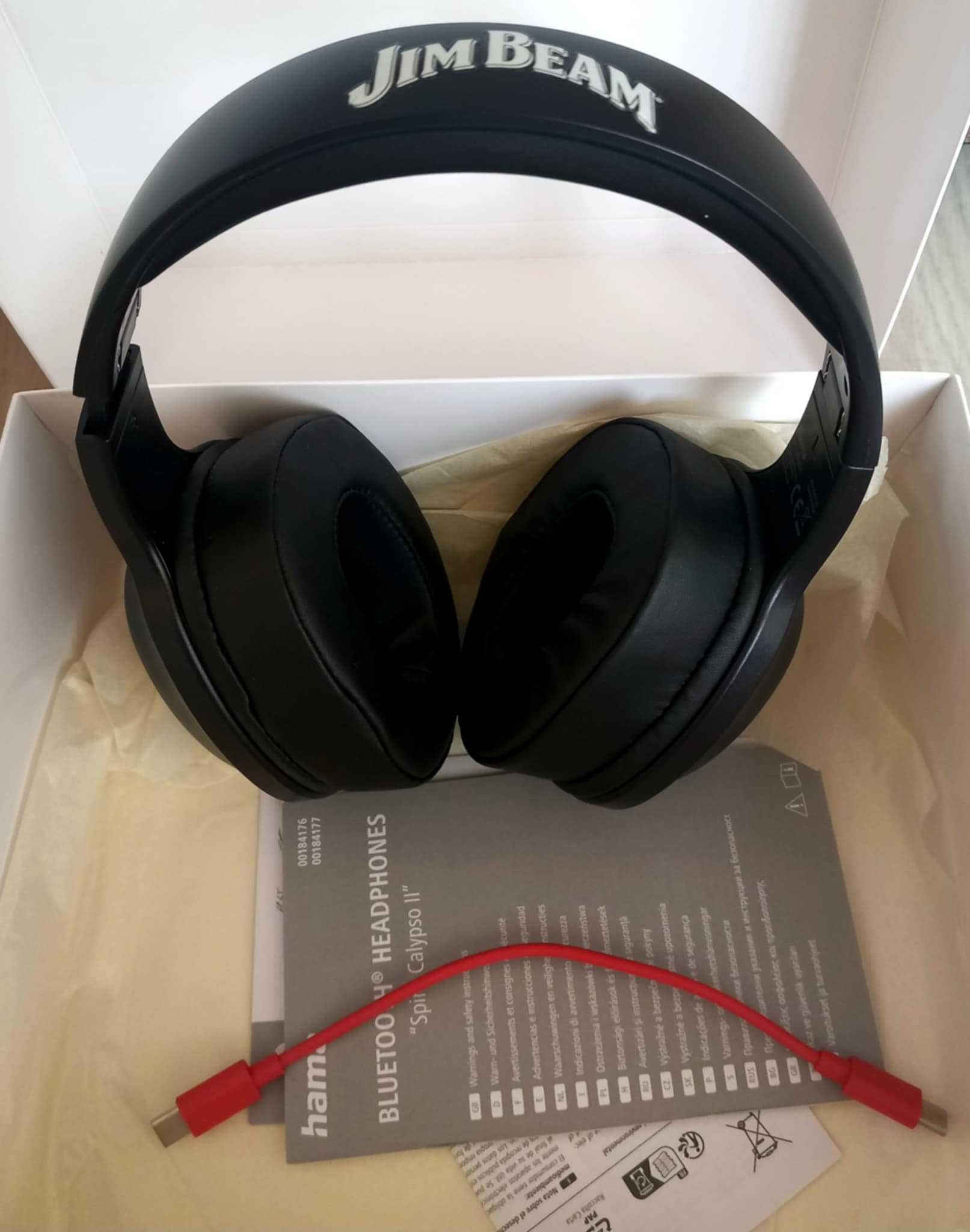 Слушалки Hama Spirit Calypso II, безжични, микрофон, Bluetooth, Черни