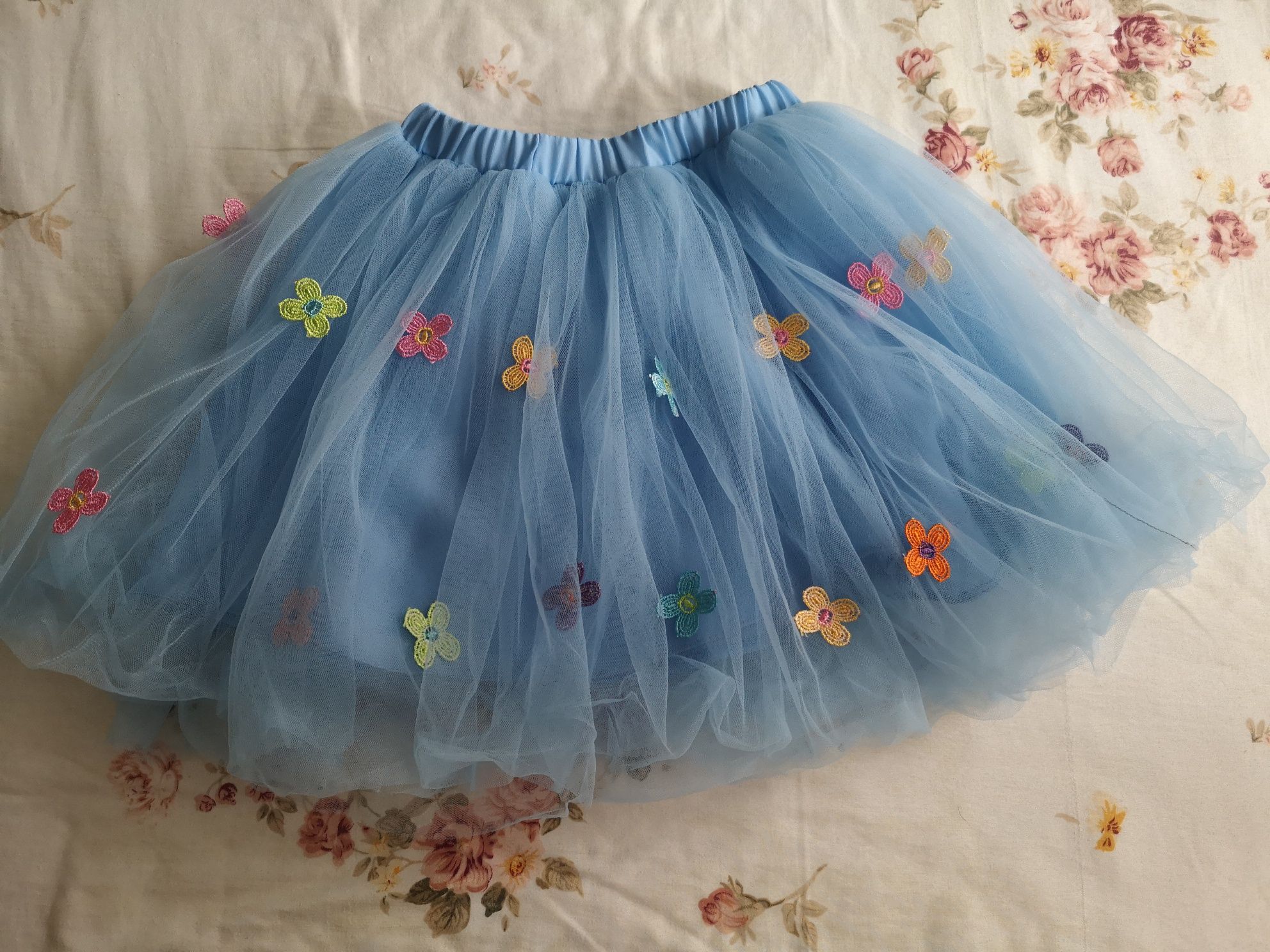 Fustita tutu din tulle fetite 3-5 ani