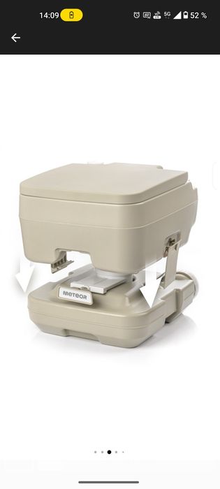 Toaleta portabila camping (WC portabil) + cutie compost