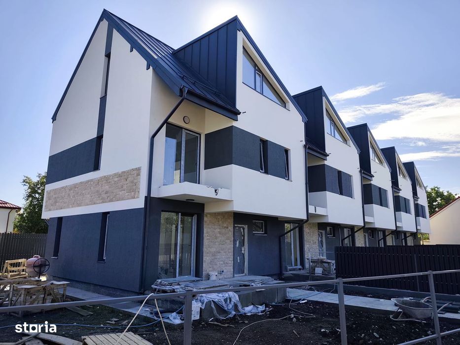 FARA COMISIOANE CASA TOP 5-6 camere P+1+ M 3 bai incalzire pardoseala