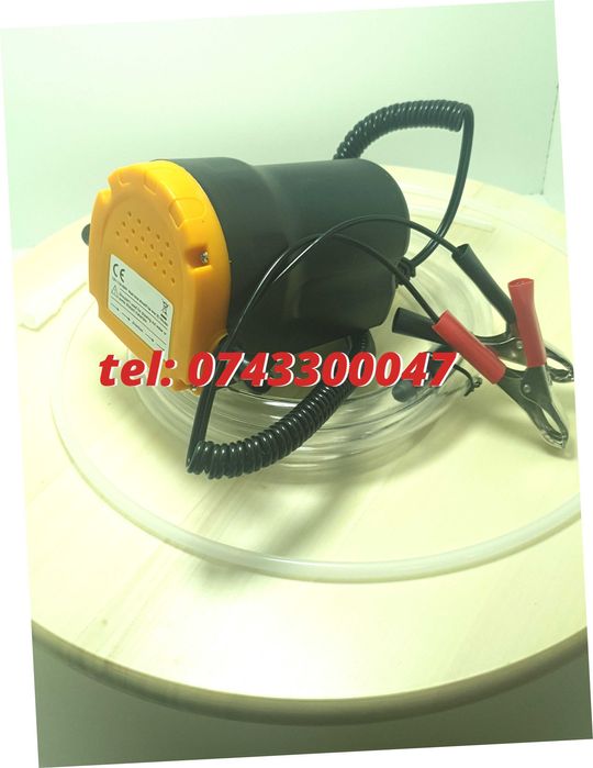 Set Pompa Extractor Motorina Si Ulei 12v 150l