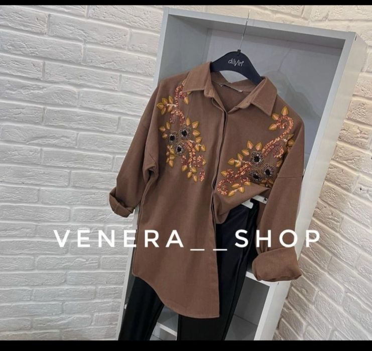 Рубашка Турция, ручная вышивка