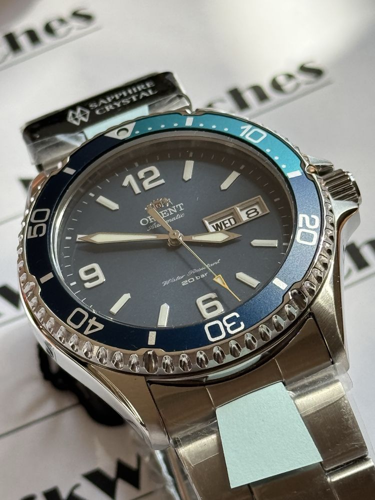 Orient Mako III Blue