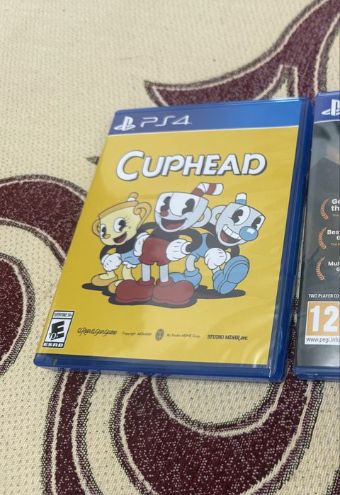 Игра для двоих на PS4 — Cuphead (б/у)