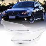 Sticla Far Sticle Faruri Stanga Dreapta BMW Seria 5 E60 E61, 2003-2010