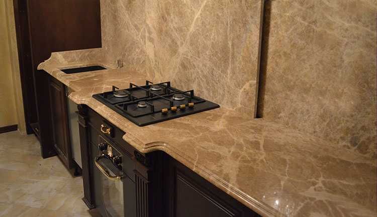 Подпрозоречни первази Мрамор Емперадор - 39 лв.л.м. с фаска и водобран