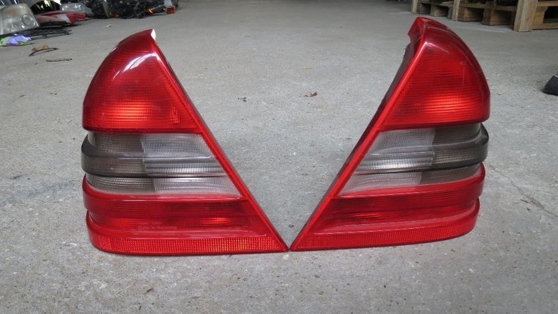 Предна броня Стопове фар фарове волан за Mercedes - Benz C - Class