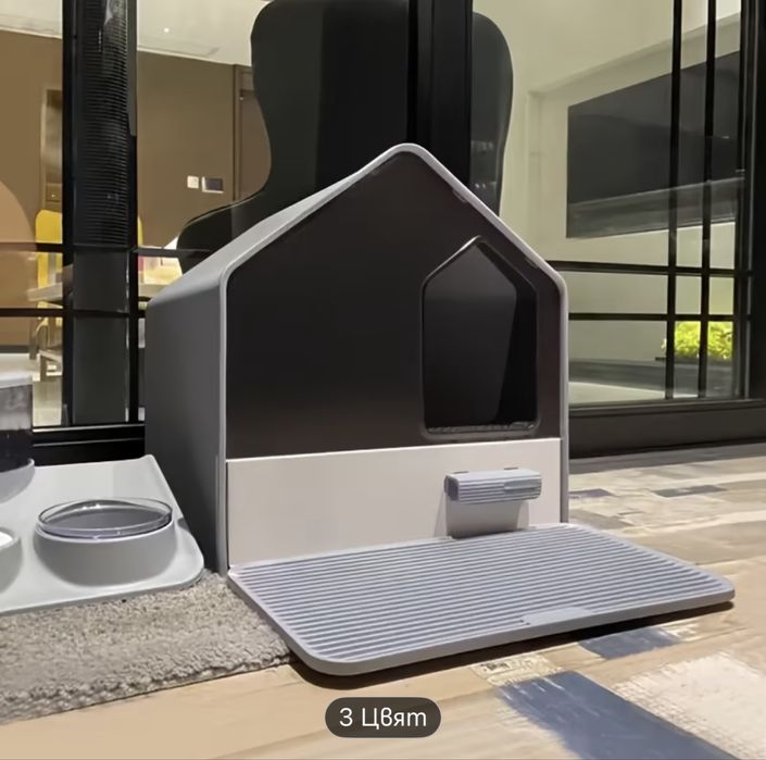 Котешка тоалетна къща