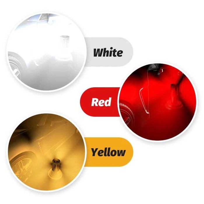 Becuri led Xentech Light 45 SMD 3030 P21w PY21w alb si portocaliu 30w