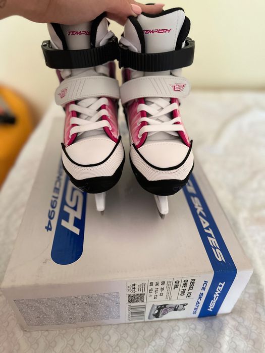 Регулируеми детски кънки Tempish Rebel Ice One-Pro White