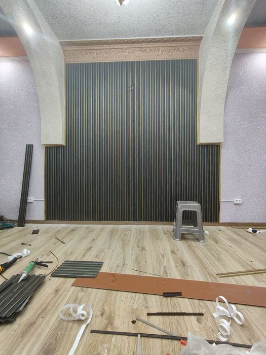 ПВХ, панель,бамбук панел,ламинат,пластик ишларинг бажарамиз