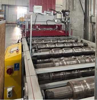 Linie de profilat tablă tip țiglă metalică
