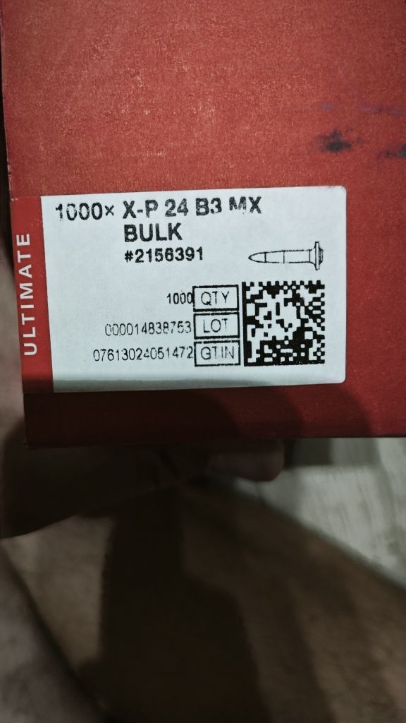 Пирони hilti bx 3.