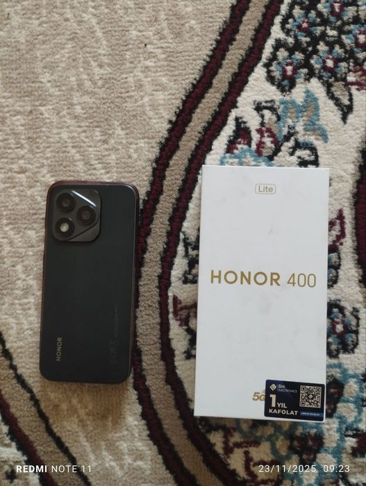 Honor 400 lite kam ishlatilgan