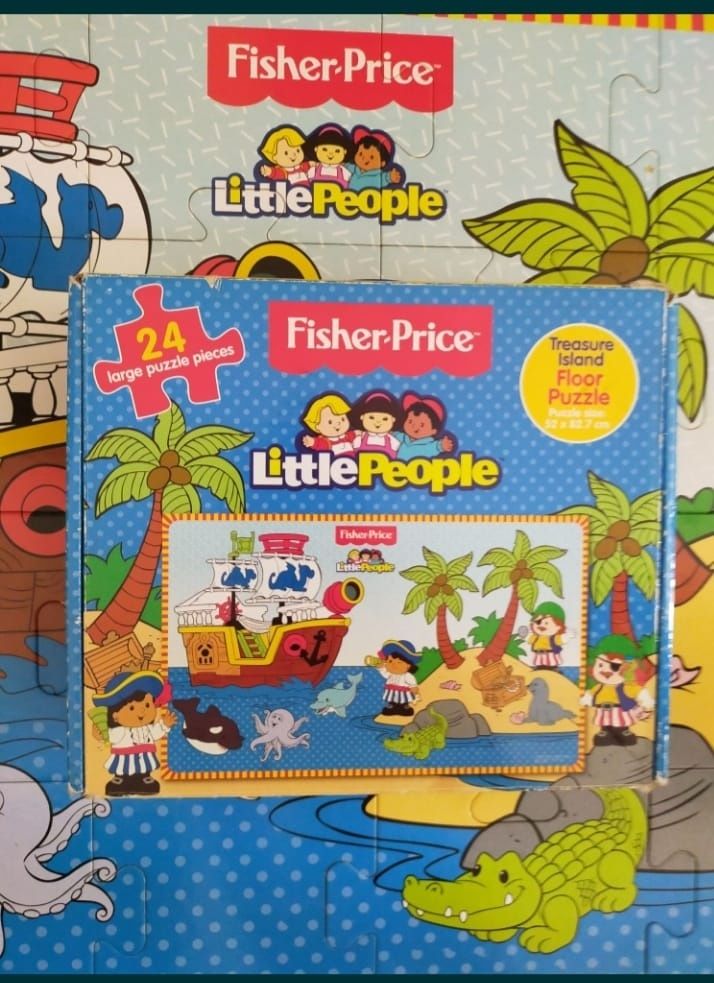 Puzzle Fisher Price 24 piese mari