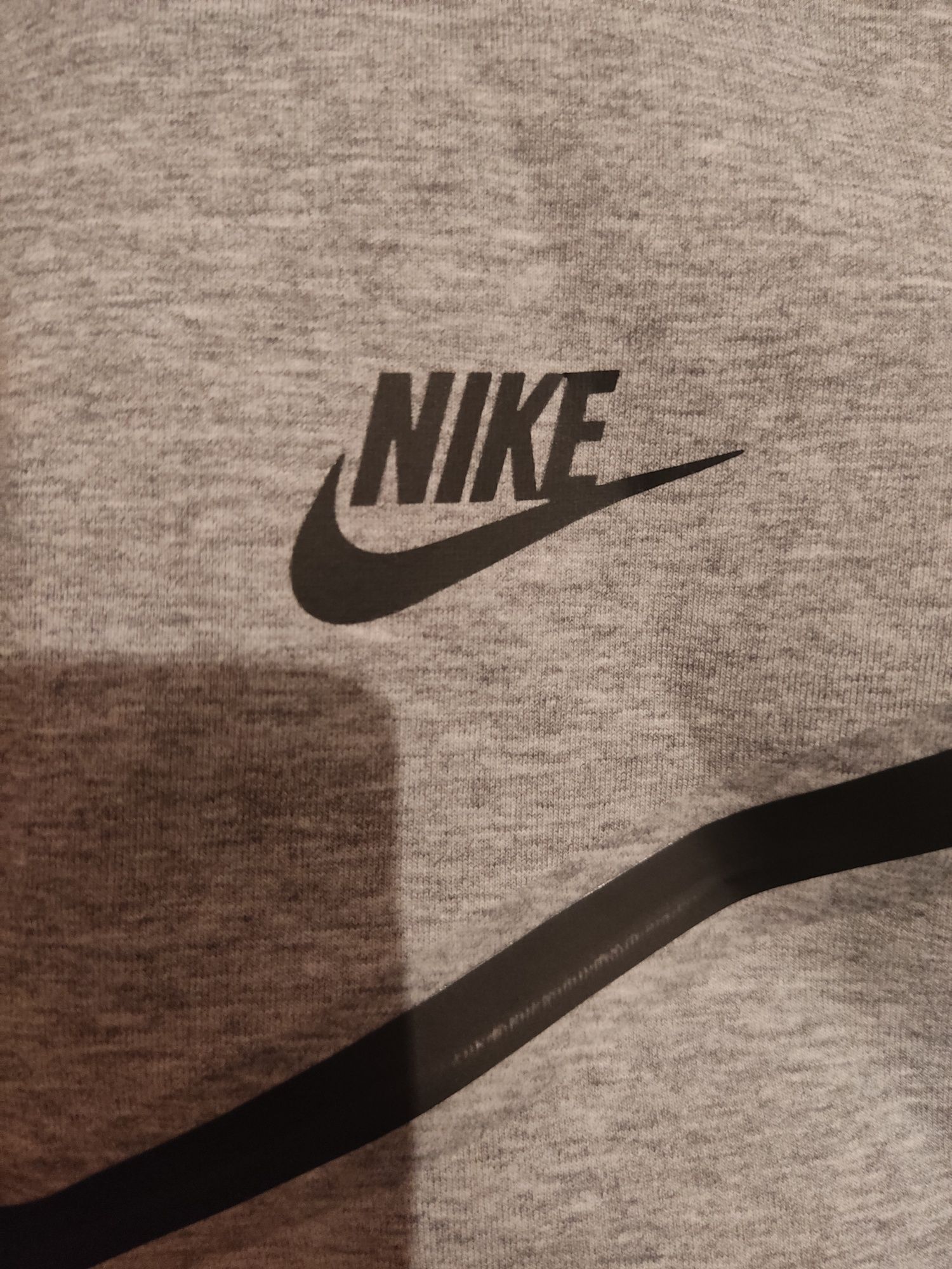 bluza de trening nike tech gri