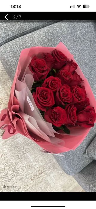 Цветы. Букет роз большие 1 метр