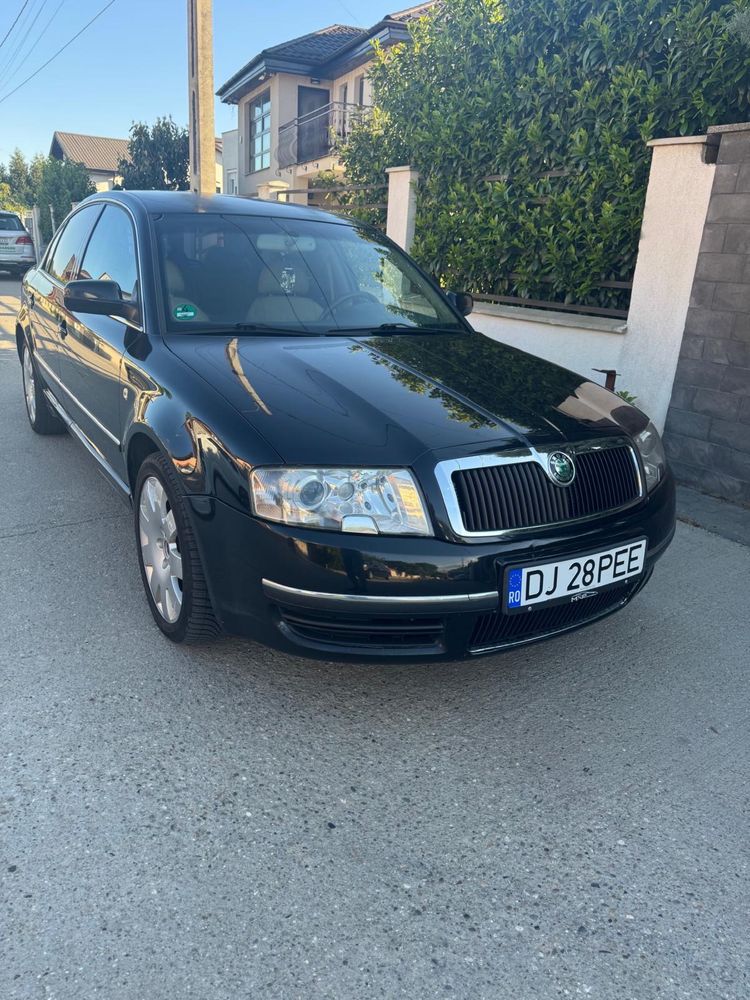 Vand Skoda Superb-1.9TDI-Interior piele-Automata