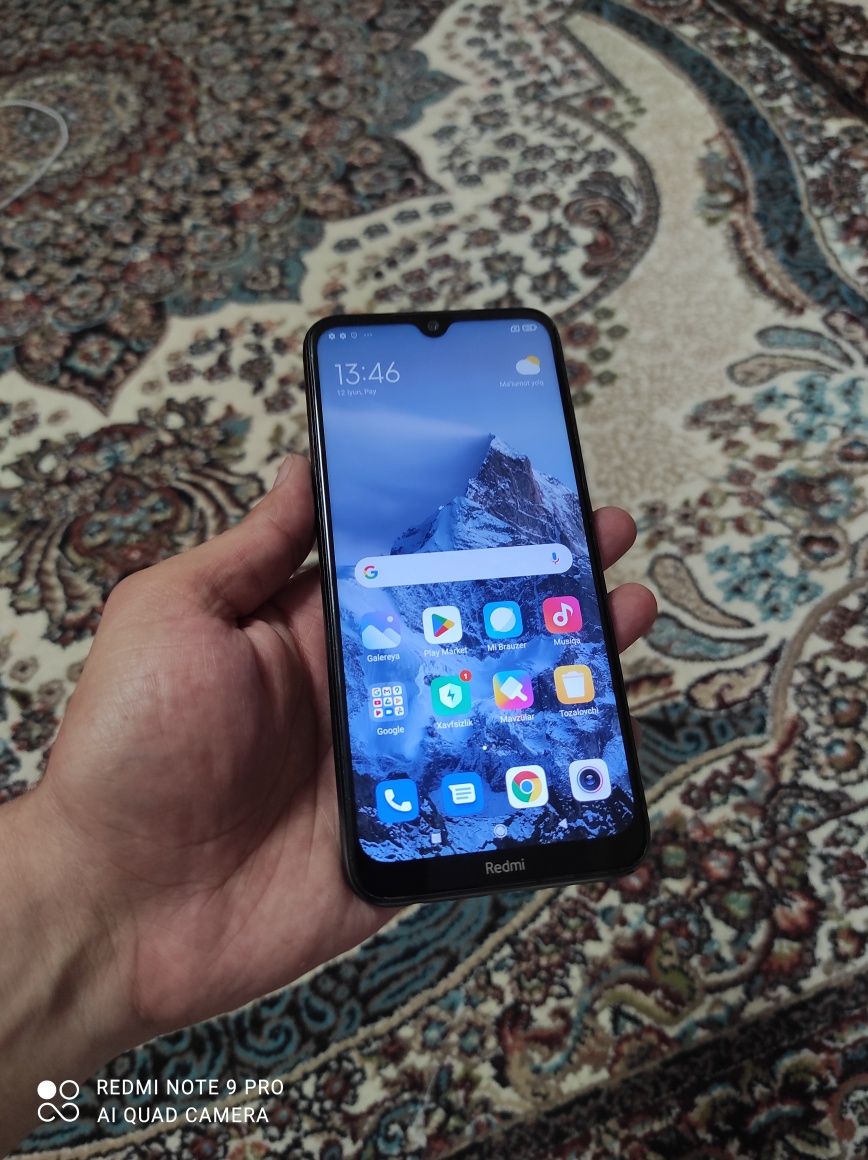Redmi not 8 T 64gb idial holatda