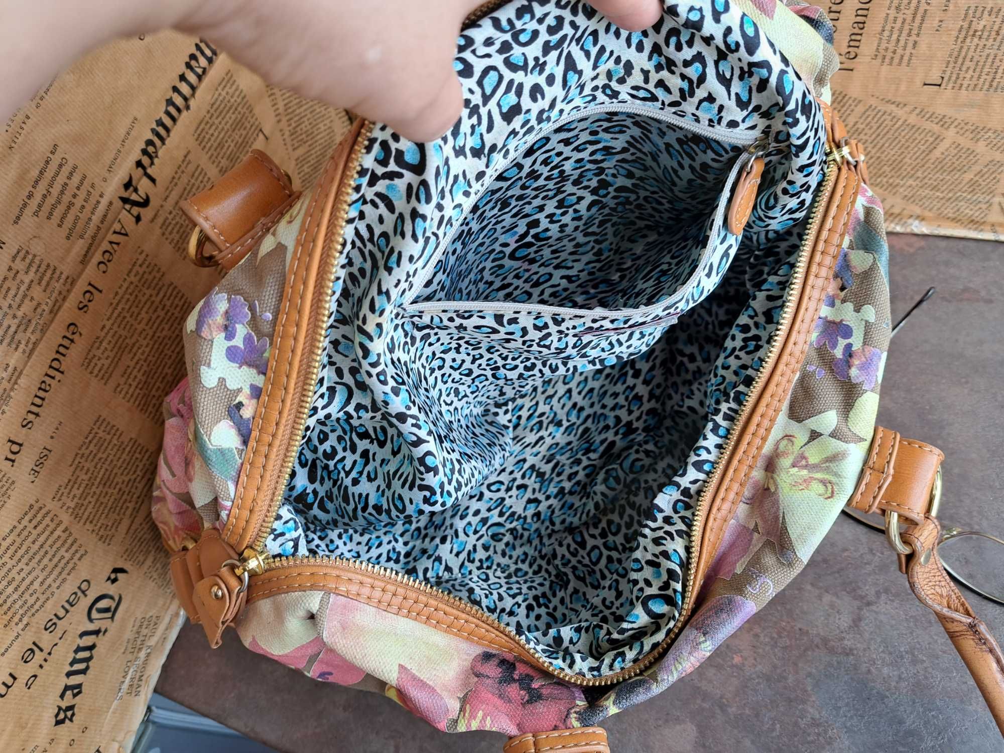 MISS SIXTY-текстилна чанта с цветя