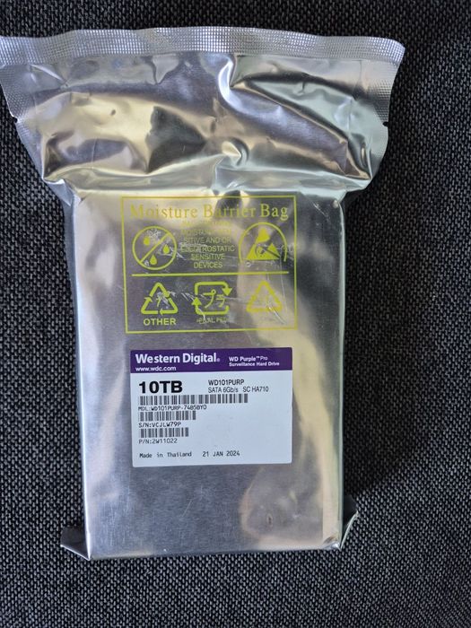 Продам жёсткий диск 10 tb