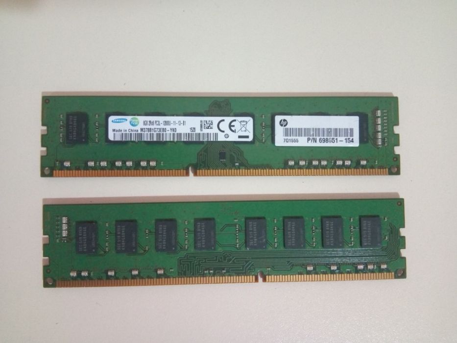 Memorie RAM 8 GB DDR3 1600 MHz SAMSUNG 120 lei / bucata!!!