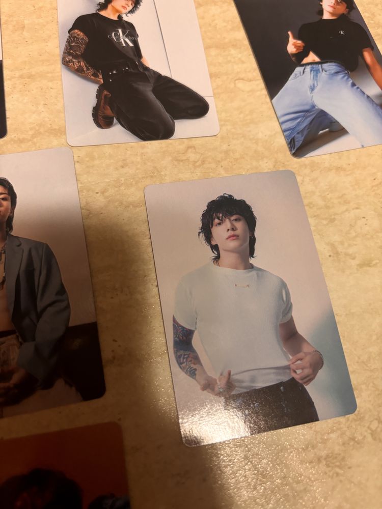 BTS Jungkook Photocards