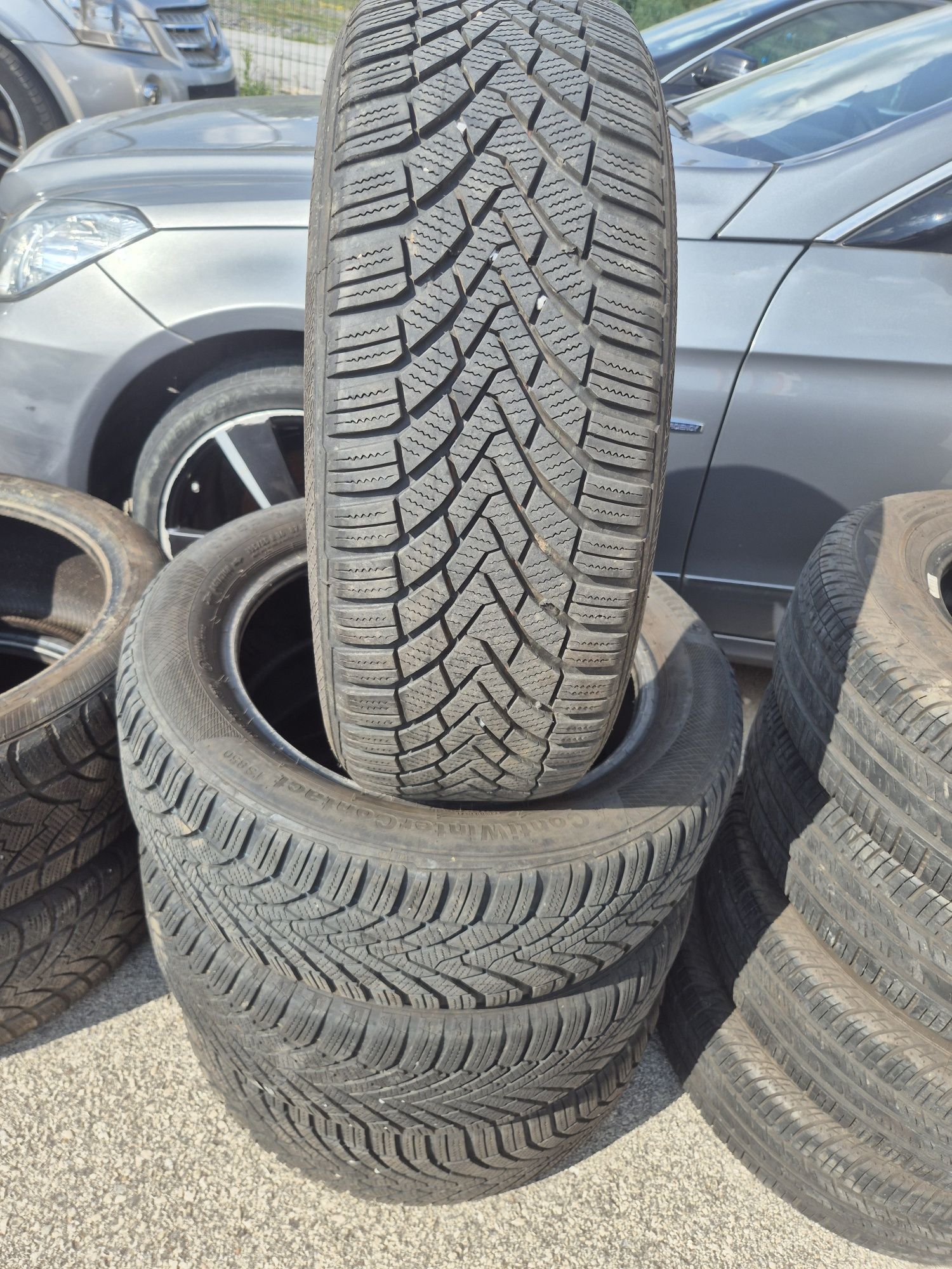 4бр. 185/55/16 Continental ContiWinter Contact TS850 зимни гуми летни