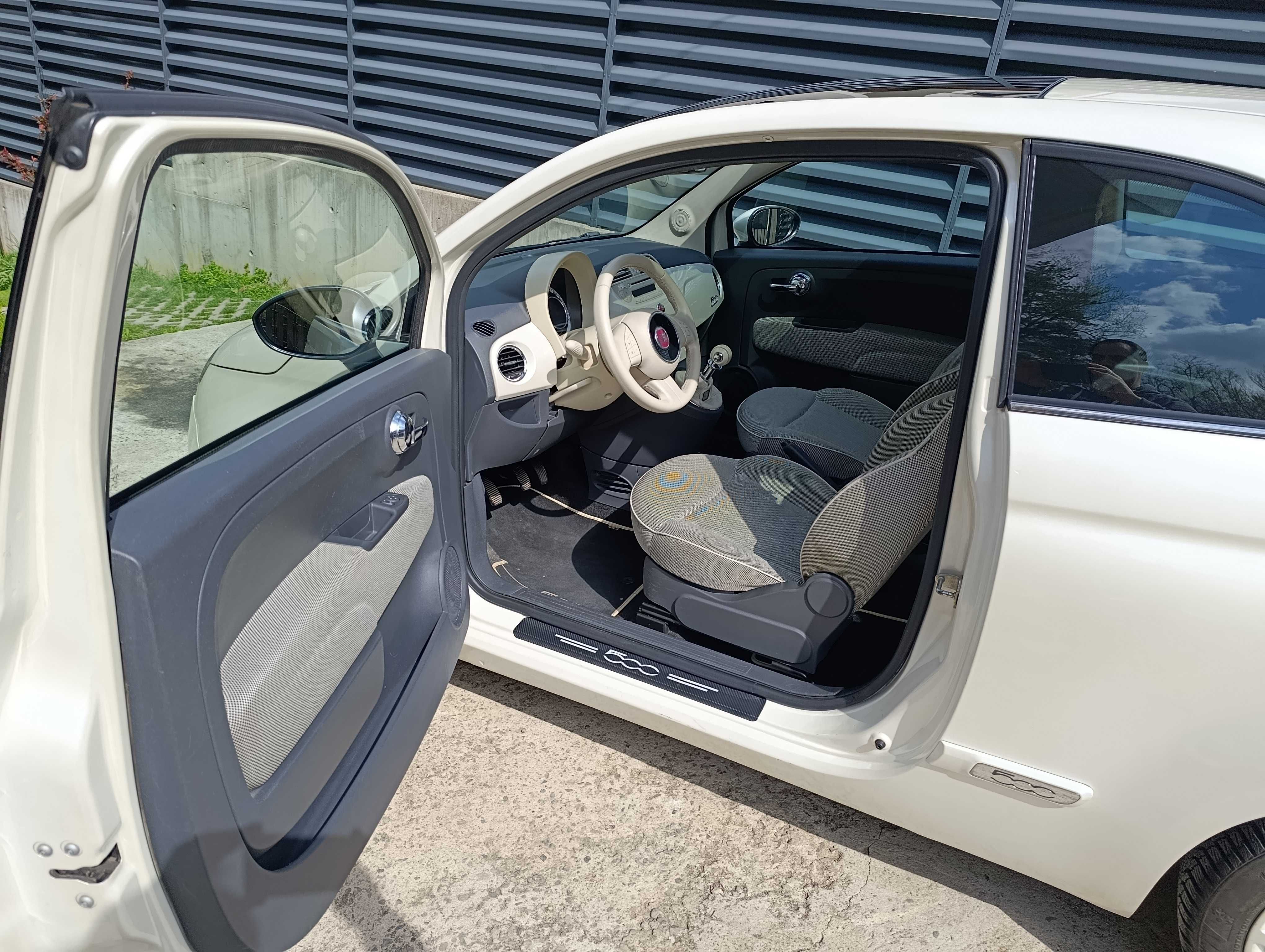 ФИАТ 500 1.4 100кс sport бяла перла