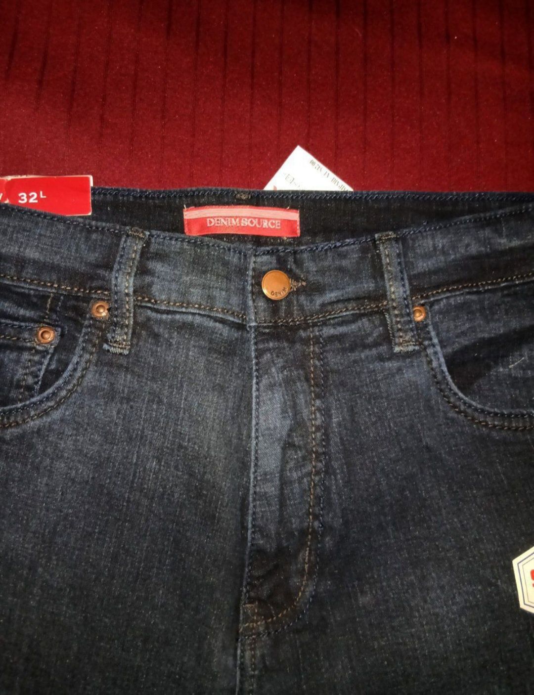 Из США, бренда джинсы Denim Source Stretch