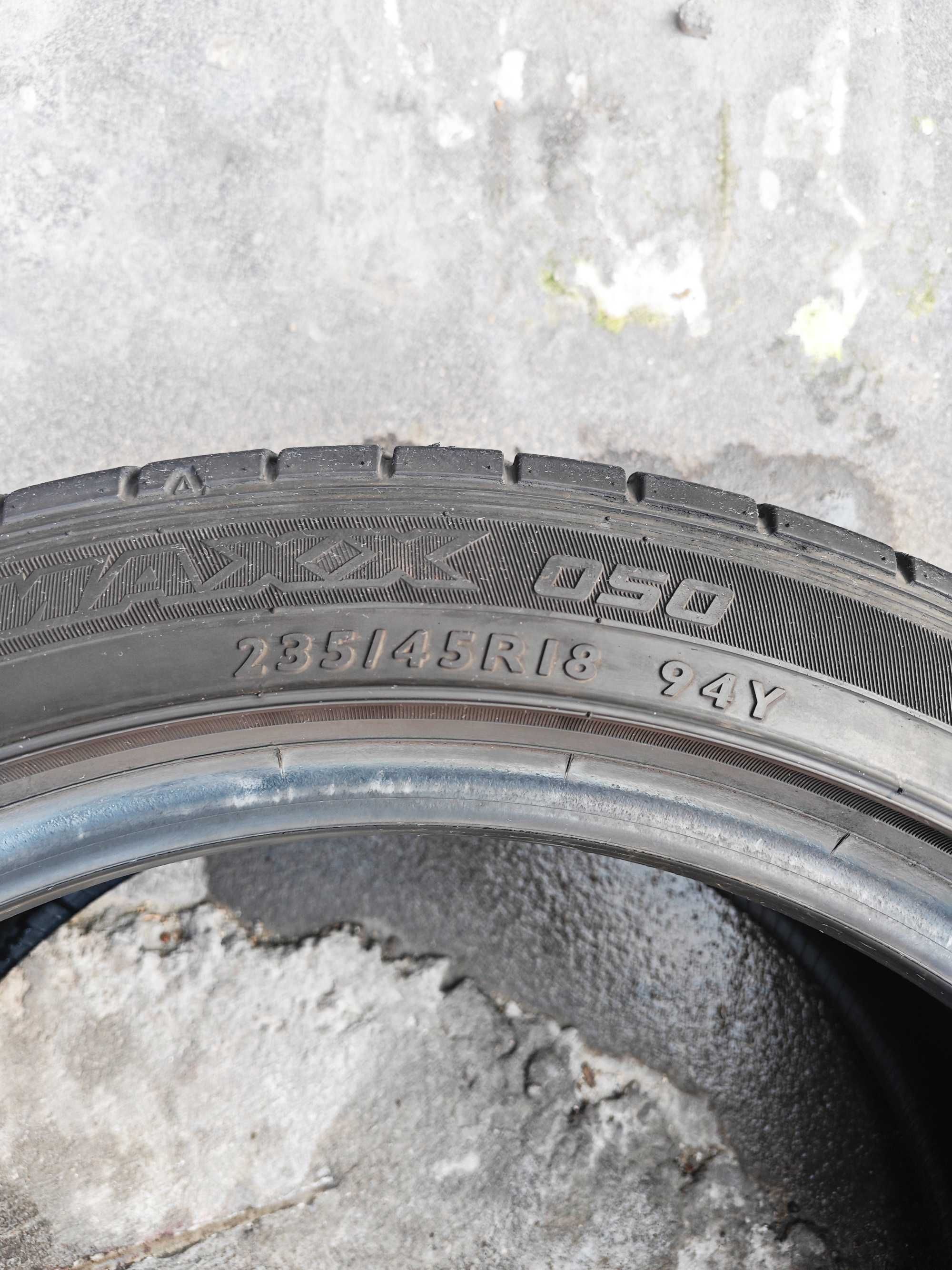 Спешно !!! DUNLOP Sport Maxx XL Y 4бр летни Гуми 235 45 18