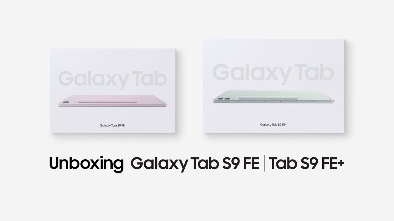 Samsung Galaxy Tab S9 FE vs S9 FE+ plus Wifi 5G