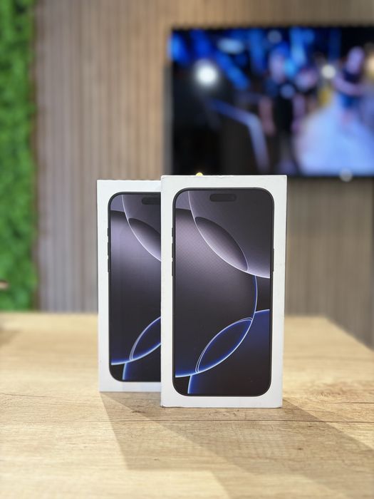 **ATS GSM**iPhone 16 Pro Max 256Gb Black Titanium / Nou /Garantie